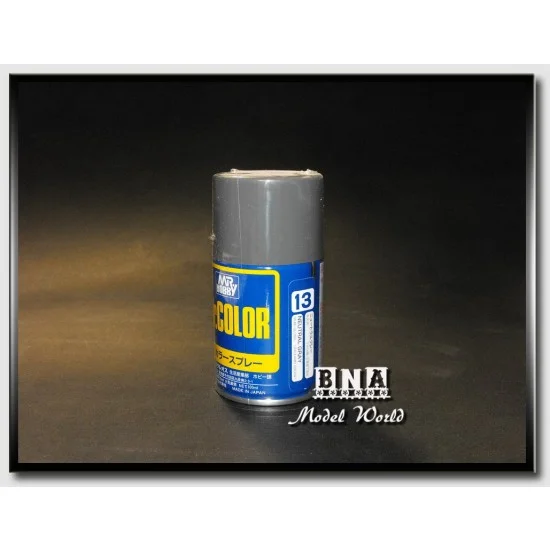 GSI Creos J013 Mr Color Spray Paint - Semi-Gloss Neutral Grey (100ml)