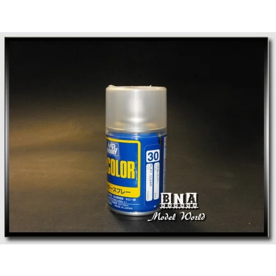 GSI Creos J030 Mr Color Spray Paint - Flat Clear (100ml)