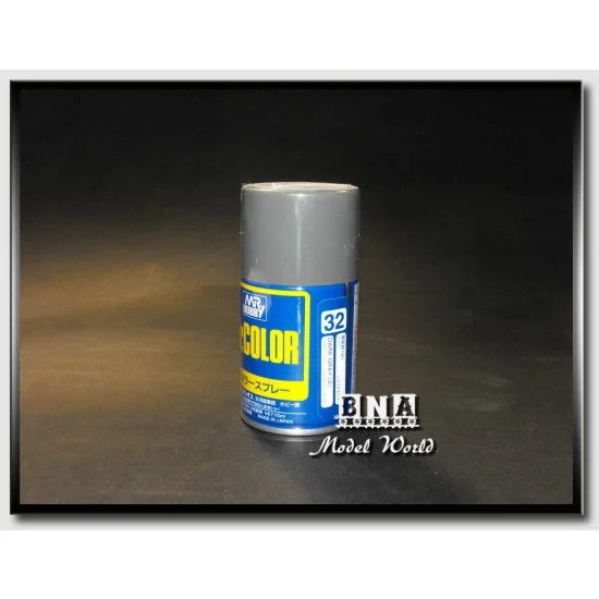 GSI Creos J032 Mr Color Spray Paint - Semi-Gloss Dark Grey 2 (100ml)