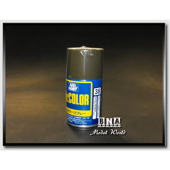 GSI Creos J038 Mr Color Spray Paint - Flat Olive Drab 2 (100ml)