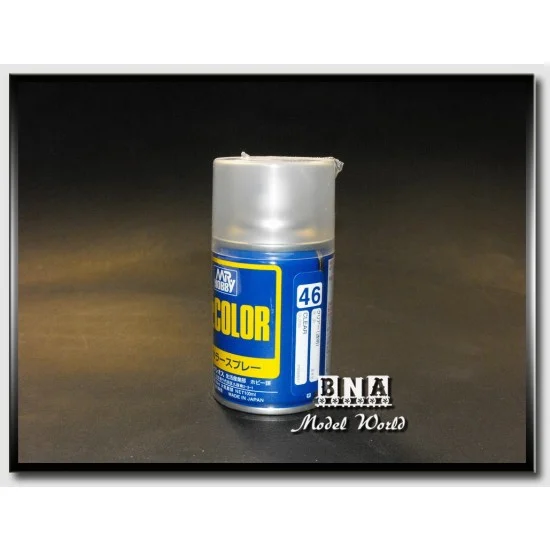 GSI Creos J046 Mr Color Spray Paint - Gloss Clear (100ml)