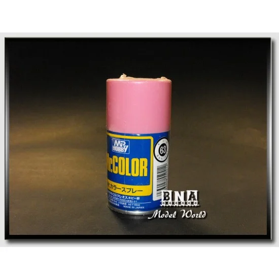 GSI Creos J063 Mr Color Spray Paint - Gloss Pink (100ml)