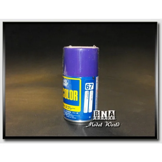 GSI Creos J067 Mr Color Spray Paint - Gloss Purple (100ml)