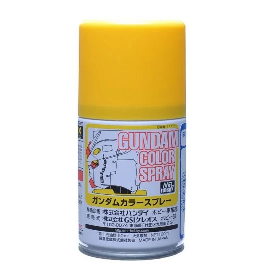 GSI Creos JG02 Gundam Colour Spray Paint - Yellow (100ml)