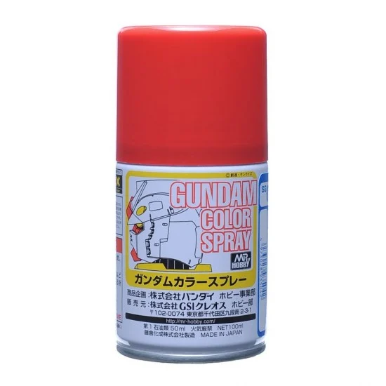 GSI Creos JG04 Gundam Colour Spray Paint - Red (100ml)