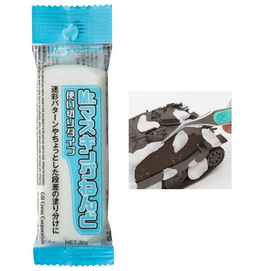 GSI Creos M134 Mr Masking Clay (30g, aqueous-based polymer)