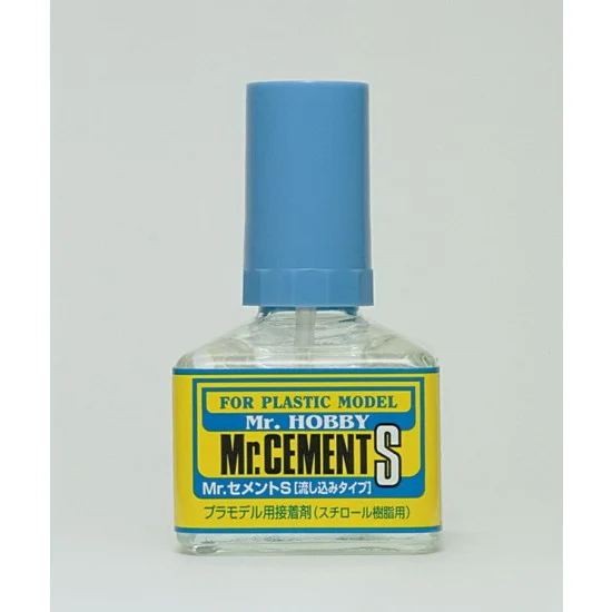 GSI Creos MC129 Mr Cement S 40ml for plastic models - Hobby Tools & Supplies