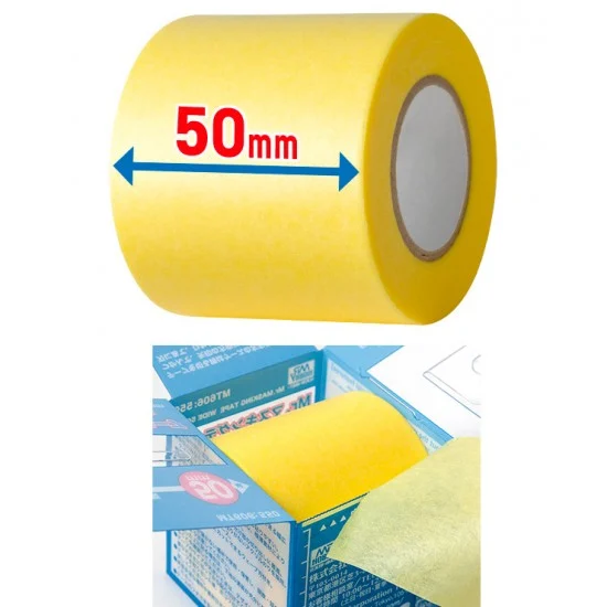 GSI Creos MT606 Mr. Masking Tape (50mm wide) - Hobby & Model Paints