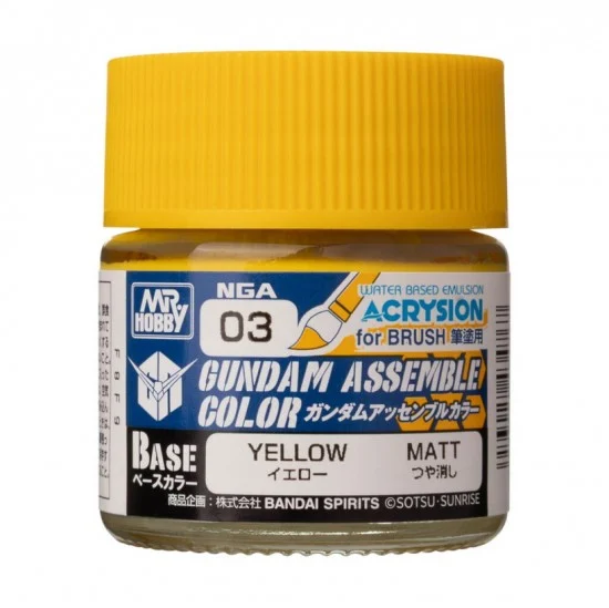 GSI Creos NGA03 Gundam Assemble Colour - Yellow (10ml, matt)