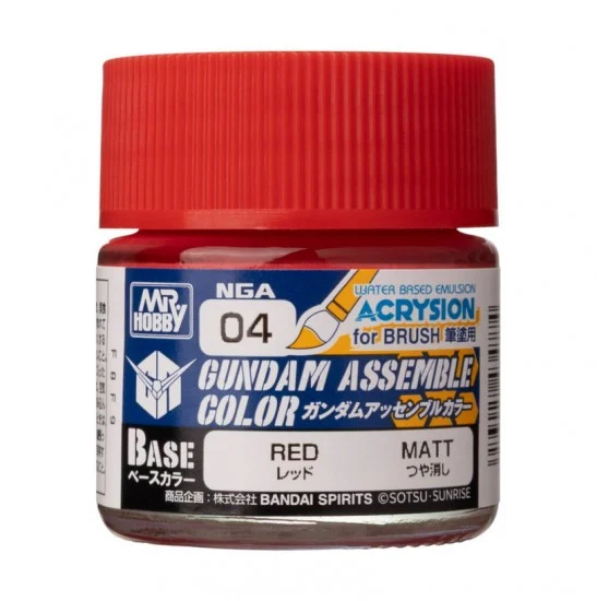 GSI Creos NGA04 Gundam Assemble Colour - Red (10ml, matt)
