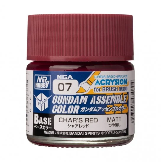 GSI Creos NGA07 Gundam Assemble Colour - Char's Red (10ml, matt)