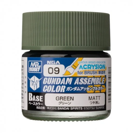 GSI Creos NGA09 Gundam Assemble Colour - Green (10ml, matt)