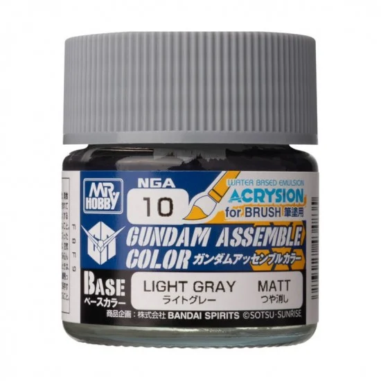 GSI Creos NGA10 Gundam Assemble Colour - Light Grey (10ml, matt)