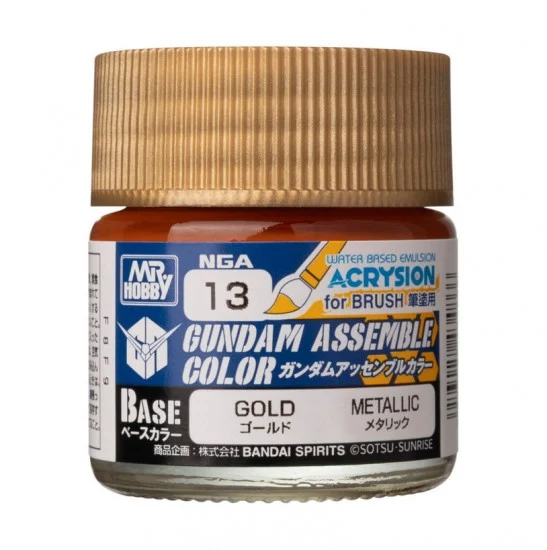 GSI Creos NGA13 Gundam Assemble Colour - Gold (10ml, Metallic)