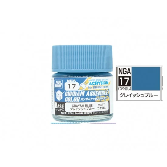 GSI Creos NGA17 Gundam Assemble Colour - Grey Blue (10ml, matt)