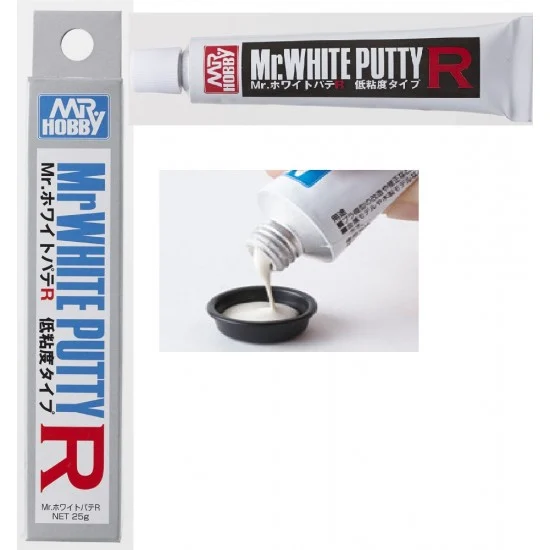 GSI Creos P123 Mr White Putty R [Low Viscosity Version] - Hobby Tools & Supplies