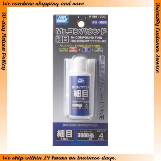 GSI Creos R189 Mr Compound (Fine) 25ml - Hobby Tools & Supplies