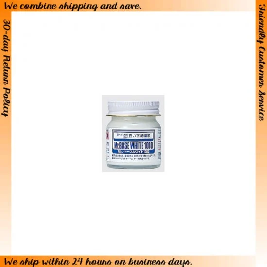 GSI Creos SF283 Mr Base White #1000 Bottle - Hobby & Model Paints