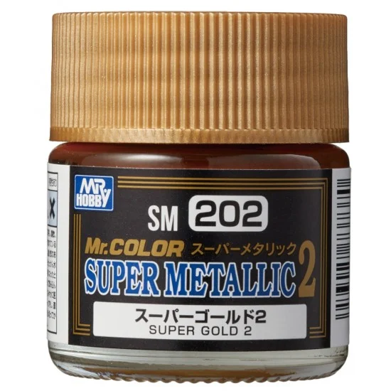 GSI Creos SM202 Mr Color Super Metallic - Super Gold 2 (10ml)
