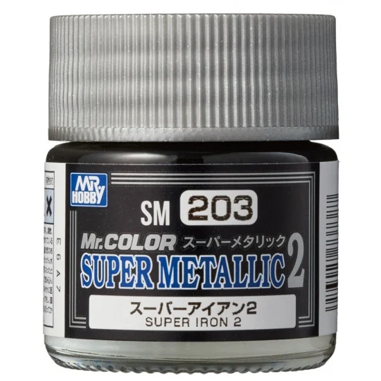GSI Creos SM203 Mr Color Super Metallic - Super Iron 2 (10ml)