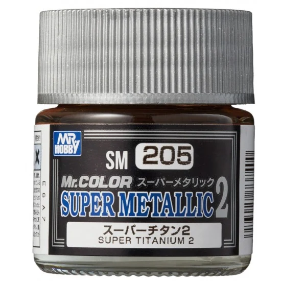 GSI Creos SM205 Mr Color Super Metallic - Super Titanium 2 (10ml)