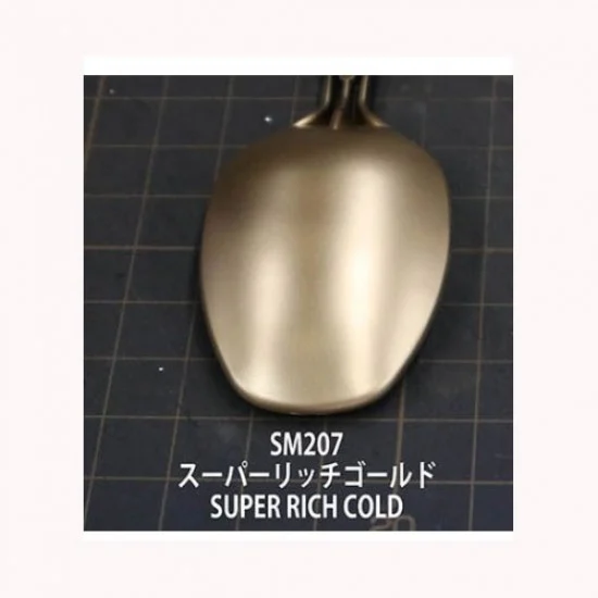 GSI Creos SM207 Mr Super Metallic 2 #Super Rich Gold (10ml) - Hobby & Model Paints