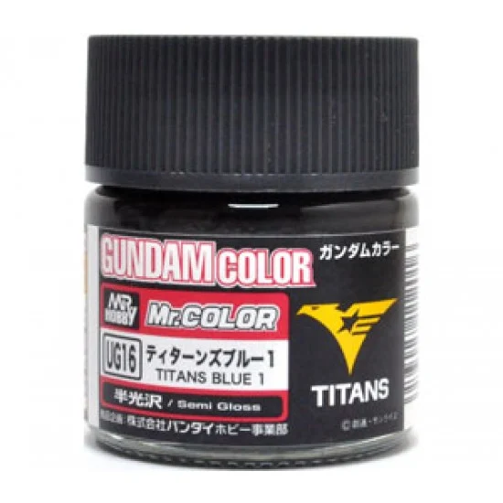 GSI Creos UG016 Mr Color Gundam Colour - Semi-Gloss Titans Blue 1 (10ml)