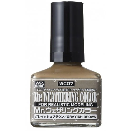 GSI Creos WC07 Mr Weathering Colour - Greyish Brown (40ml)