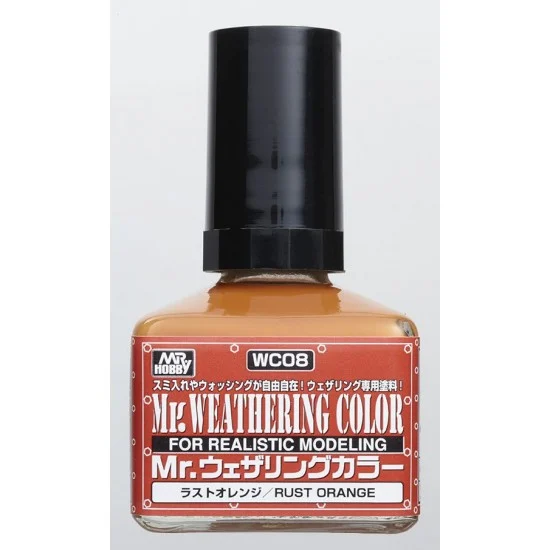 GSI Creos WC08 Mr Weathering Colour - Rust Orange (40ml)