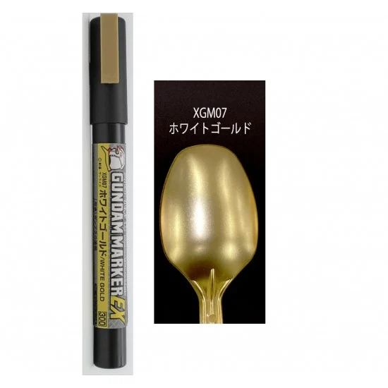 GSI Creos XGM07 Gundam Marker EX White Gold - Hobby & Model Paints