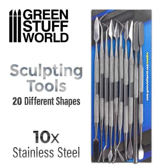 Green Stuff World 1012 10x Double-headed Sculpting Tool