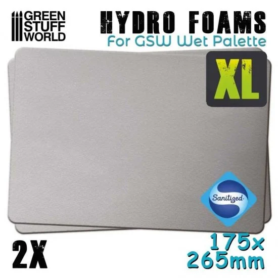 Green Stuff World 10325 Hydro Foams XL (2pcs, 175x265mm) - Hobby Tools & Supplies