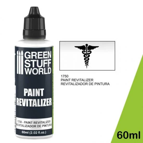 Green Stuff World 1750 Acrylic Paint Revitalizer 60ml (recover dried paint) - Hobby & Model Paints