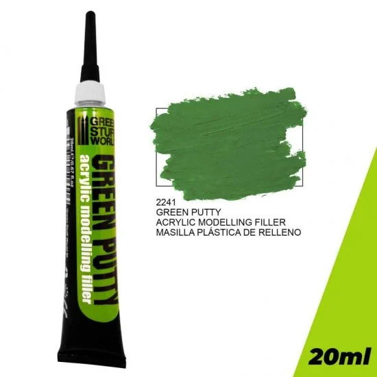 Green Stuff World 2241 Green Putty - Liquid Green Stuff (acrylic filler, 20ml)