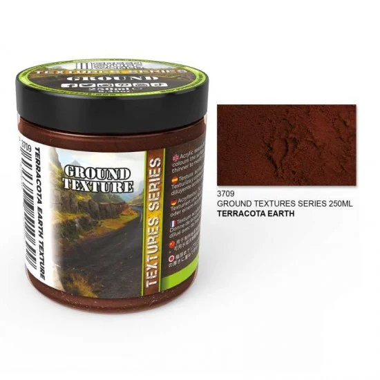 Green Stuff World 3709 Ground Texture - Terracota Earth Effects (acrylic Paste 250ml)