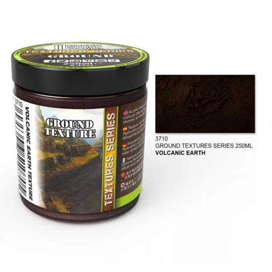 Green Stuff World 3710 Ground Texture - Volcanic Earth Effects (acrylic Paste 250ml)
