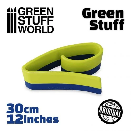 Green Stuff World 9003 Green Stuff Tape 12 inches (two-part epoxy putty in tape format)