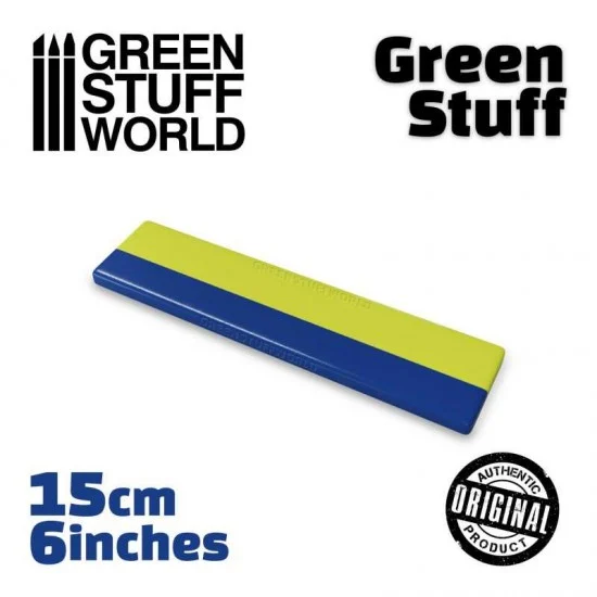 Green Stuff World 9004 Green Stuff Resine Verte Putty Tape 15cm/6inches (two-part epoxy putty)