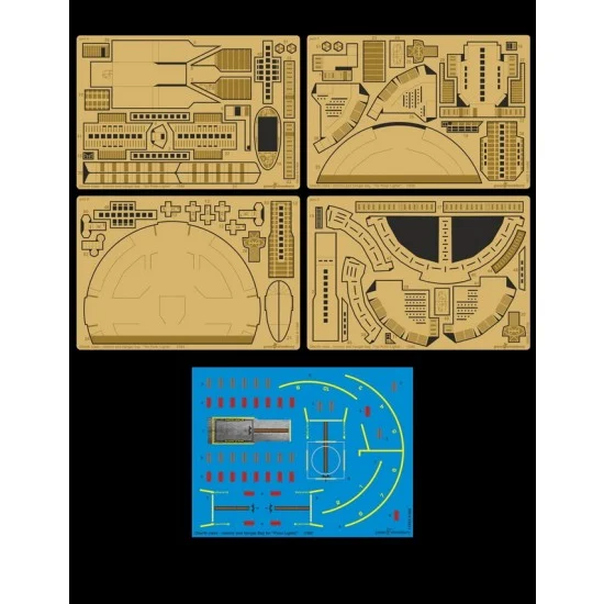Greenstrawberry 17822 1/350 USS Grissom Oberth class Interior and Hangar Bay [Star Trek III The Search for Spock] - Sci-fi & Educational Toys