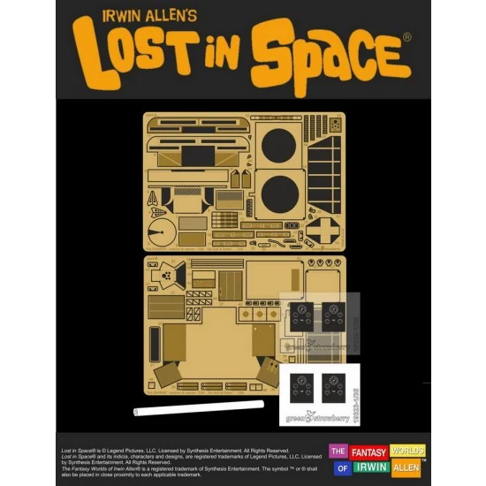 Greenstrawberry 19323 1/35 CHARIOT Exterior & Interior Detail set for Doll & Hobby kits [Lost in Space] - Sci-fi & Educational Toys