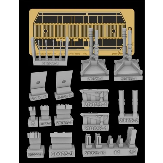Greenstrawberry 20023 1/72 Hangar Equipment vol. VI Imperial Service Ramp [STAR WARS: A New Hope] - Sci-fi & Educational Toys