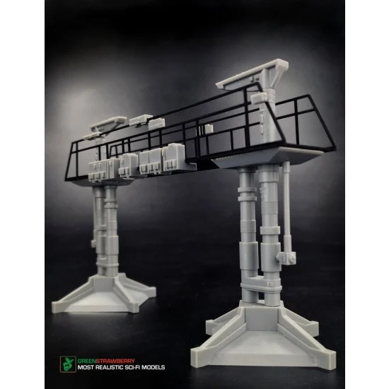 Greenstrawberry 20524 1/32 Imperial Service Gantry Full Resin kit [STAR WARS: A New Hope] - Sci-fi & Educational Toys