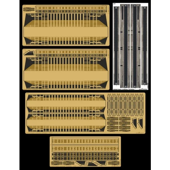 Greenstrawberry 21624 1/4105 Battlestar Pegasus Landing Bay Detail set for Moebius kit - Sci-fi & Educational Toys