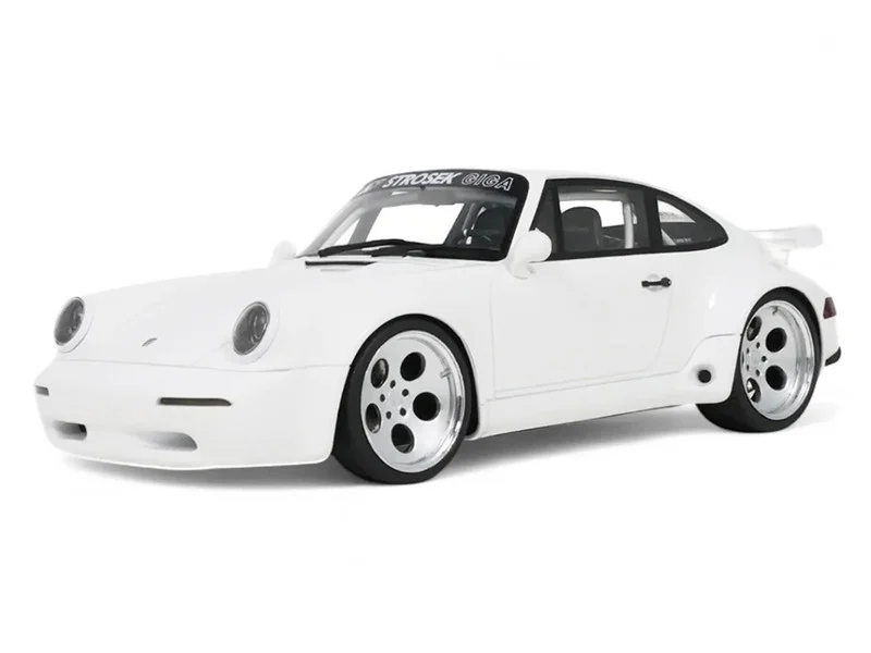 2024 Strosek GIGA (Porsche 911) White 1/18 Model Car by GT Spirit - Porsche Models