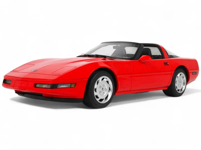1995 Chevrolet Corvette C4 Convertible Torch Red 1/18 Model Car by GT Spirit - Chevrolet Models