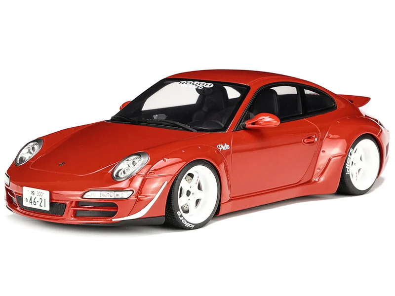 2021 Porsche 911 RWB "AKA Phila" Red 1/18 Model Car by GT Spirit - Porsche Models
