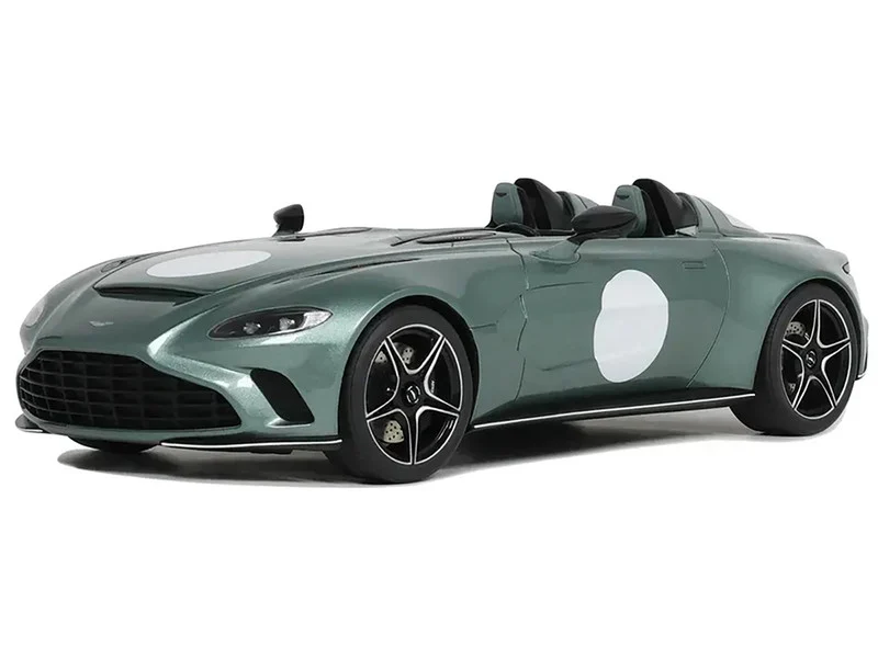 Aston Martin V12 Speedster Green Metallic 1/18 Model Car by GT Spirit - Aston Martin Models