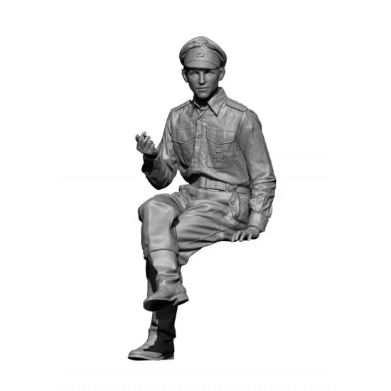 H3 Models HS16017 1/16 WWII German Tank Commander - Model Figures