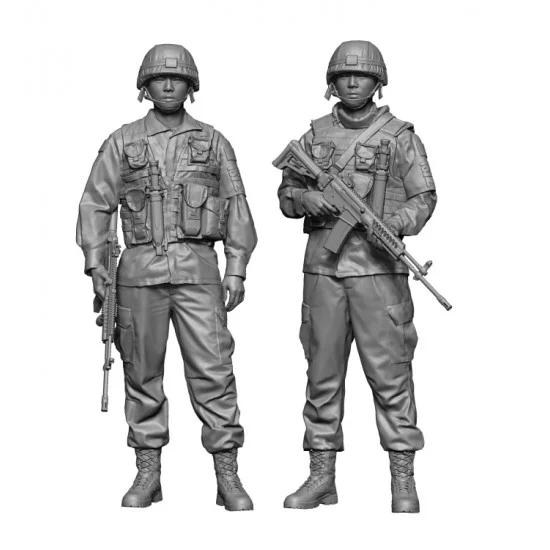 H3 Models HS16040 1/16 ROKA GP Security Guard set (2 figures) - Model Figures