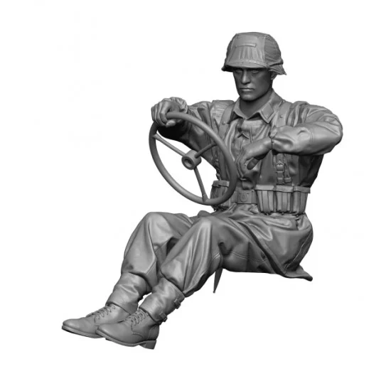 H3 Models 16120 1/16 WWII Waffen SS Kubelwagen Driver - Model Figures